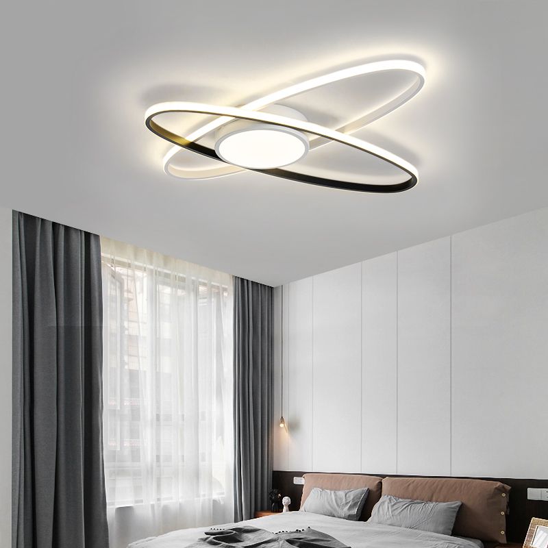 Style moderne Forme linéaire Fixation des ébullition Métal 3 Lumières à ébullition