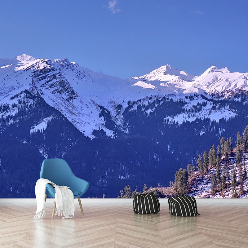 Mountain Range Mildew Resistant Mural Wallpaper Indoor Wall Mural