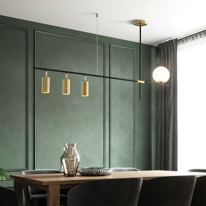 Modern Style Cylinder Hanging Pendant Lights Metal Ceiling Pendant Lights