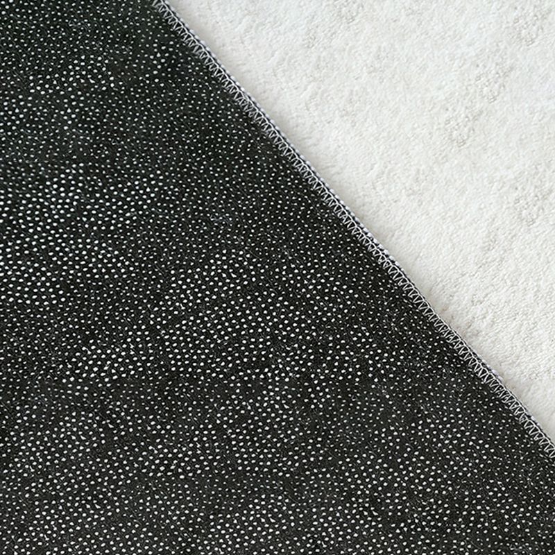 Modern White Rug Line Polyester Area Carpet Anti-Slip Washable Rug for Living Room
