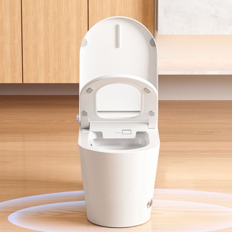 Contemporary Siphon Jet Ceramic Toilet Bowl One Piece Urine Toilet with Seat
