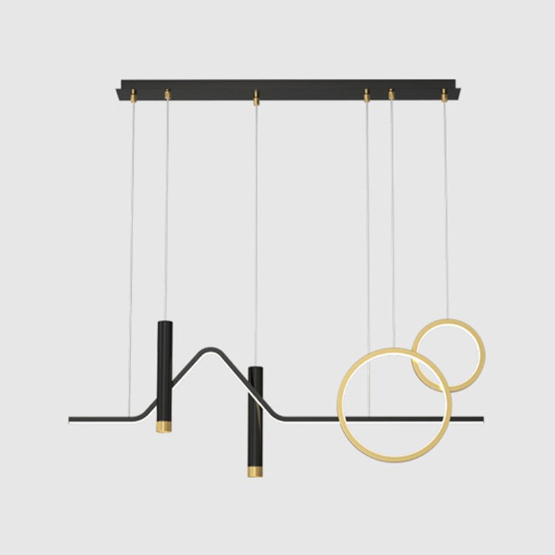 Moderne Style Island Leicht Einfaches hängende Lampenvorrichtung für Küchen -Esszimmer