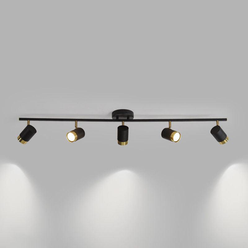 Moderne Stilzylindrische Form Deckenleuchte Multi -Licht Deckenlampe für das Restaurant