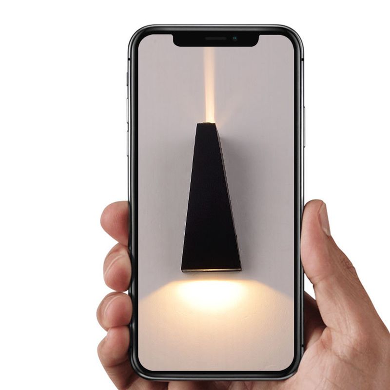 Unregelmäßige Form LED -Wandleuchte nach oben und unten lichtes Leuchten für Korridor