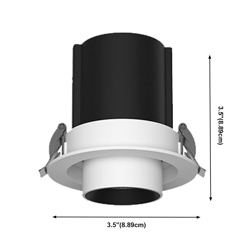 Plafoniera a cilindro Plafoniera a LED per montaggio superficiale Plafoniera moderna per montaggio a incasso