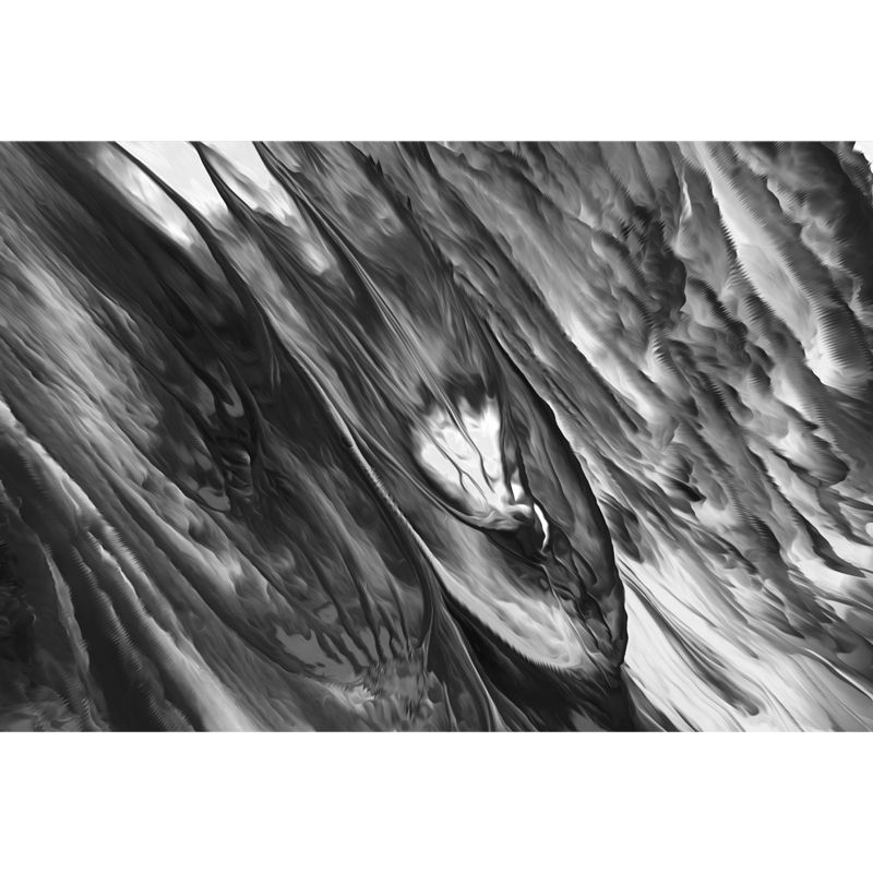 Contemporary Abstract Wallpaper Mural Multicolored Living Room Wall Art, Personalized Size