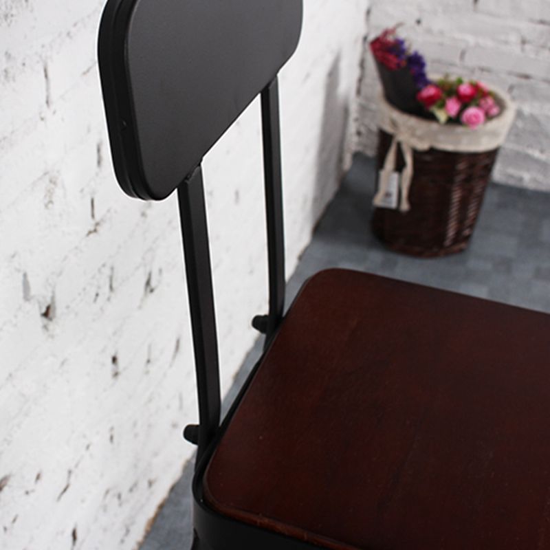 1/4 Pieces Table and Stool Set Solid Wood Pub Dining Set for Dining Room