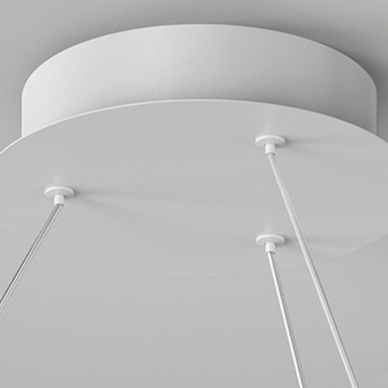 Nordic Twist Ceiling Hanging Light Metal LED Hanging Lamp for Dining Room