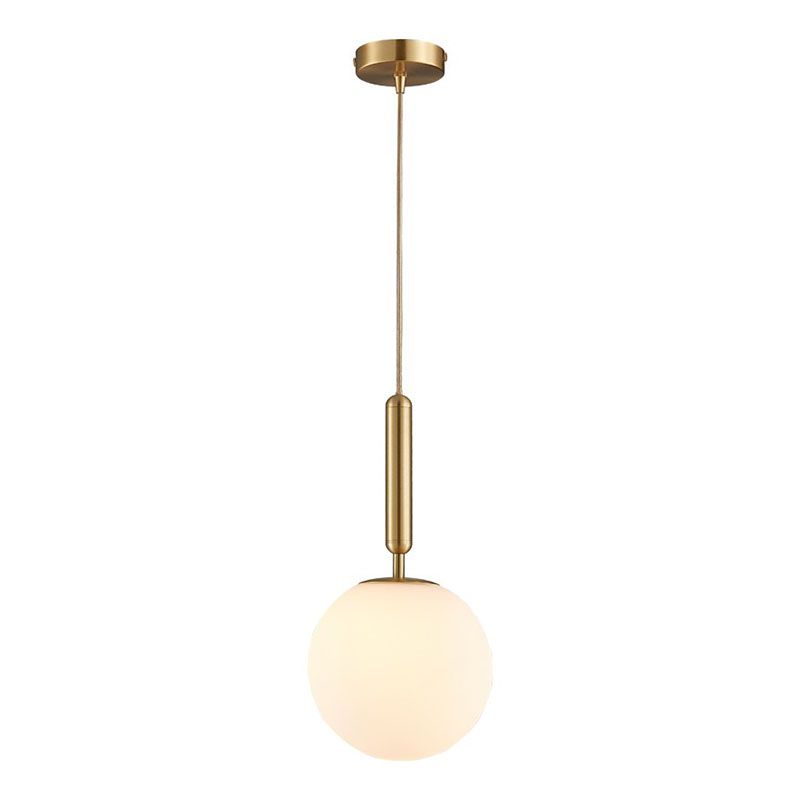 Kreative zeitgenössische Anhängerbeleuchtung mit Glasschatten für Salon -Café -Shop