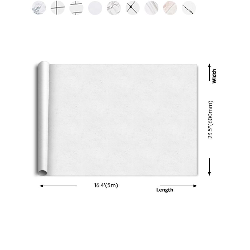 23" X 196" PVC Peel and Stick Wallpaper Kitchen and Bathroom Waterproof Wallpaper