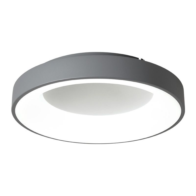 Lámparas de techo empotradas de acrílico con 1 luz, anillos de estilo moderno, luces de techo empotradas LED