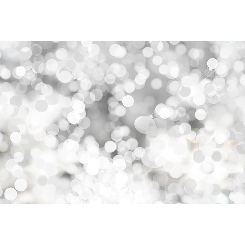 Contemporary Moisture Resistant Bokeh Mural Wall Covering for Bedroom Home Decor