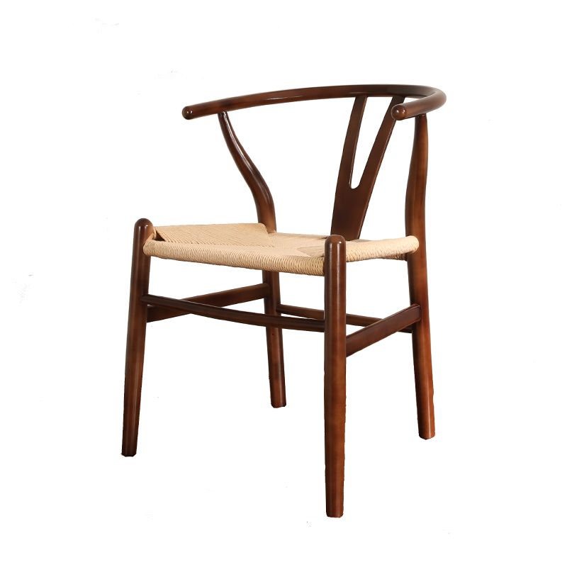 Contemporary Style Dining Wooden Chairs Kitchen Dining Armless Side Chairs