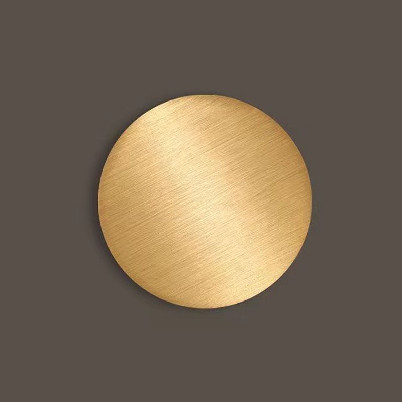 Modern Minimalist LED Wall Light Metal Circular Wall Lamp for Living Room