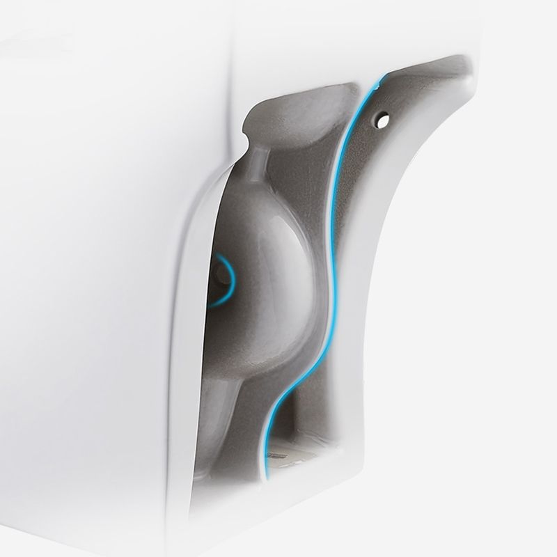 Modern Floor Mounted Toilet Slow Close Seat Included Toilet Bowl for Bathroom