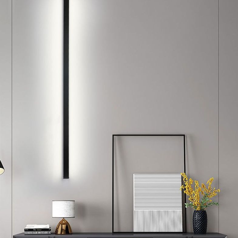 Linear Wall Donce Modern Minimalist Style Plástica 1 Lucins de luz para dormitorio de restaurantes