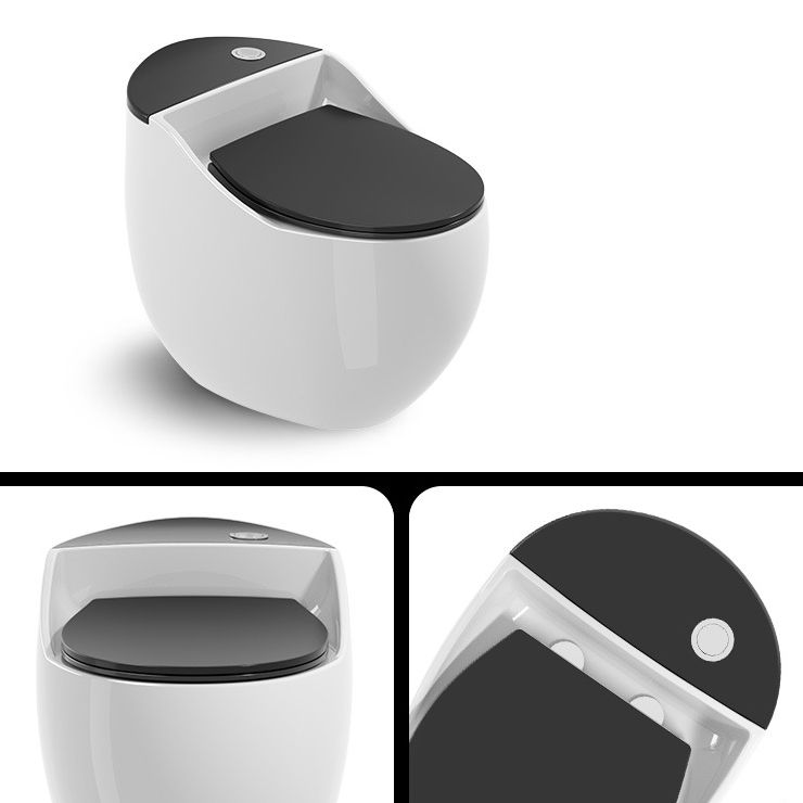 Contemporary One Piece Toilet Bowl Floor Mounted Urine Toilet for Bathroom