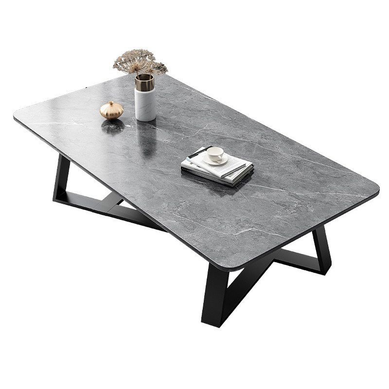 Rectangle Wooden Coffee Table Modern Coffee Table for Living Room