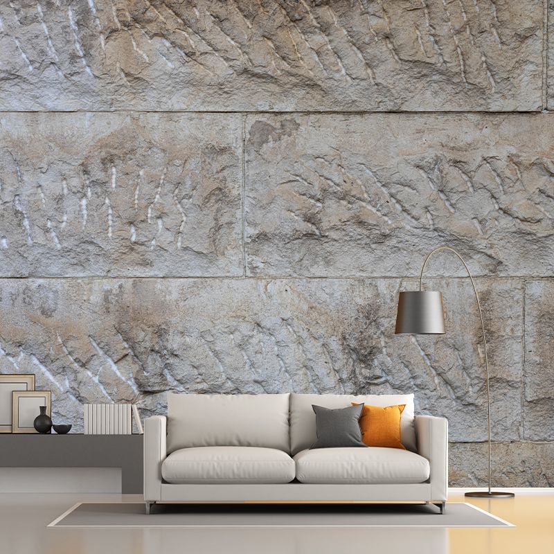 Marble Texture Mural Eco-friendly Wallpaper Customized Wall Covering for Sitting Room