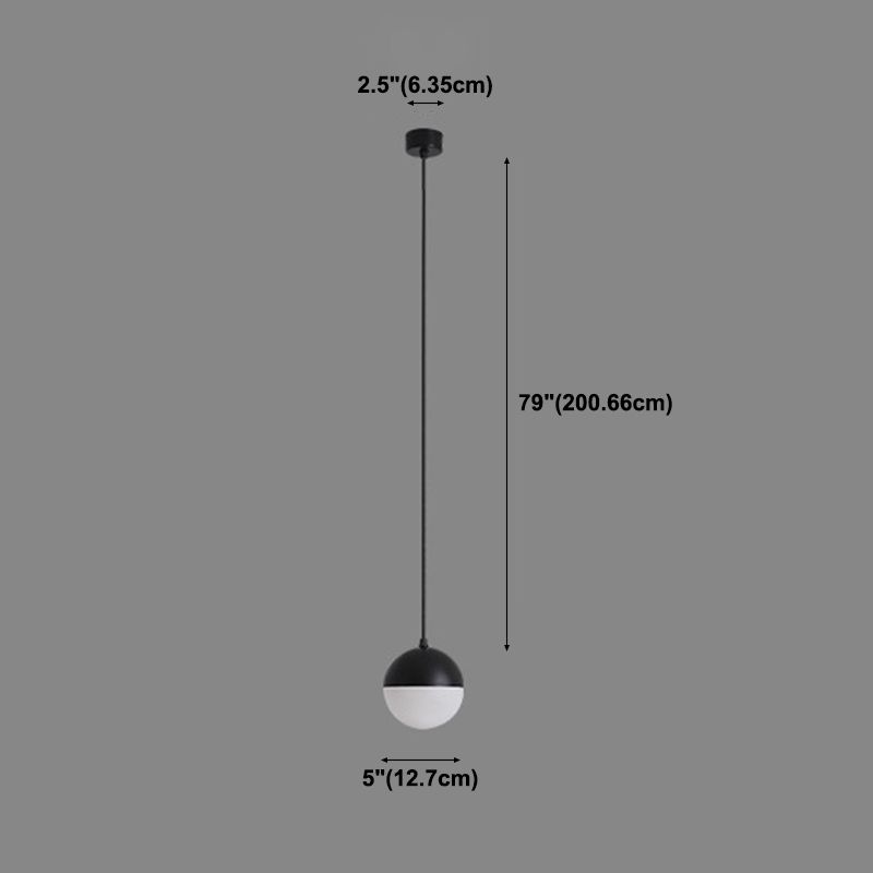 Industriel 1-Light Light Light Metal Swag Pendant Light pour le salon de la chambre