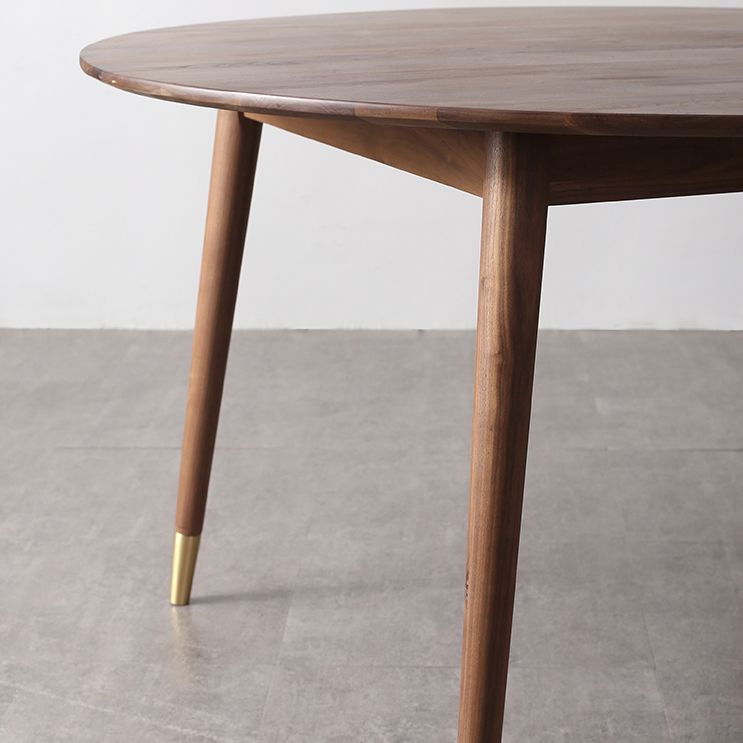 Mesa de comedor de 4 pies de 4 pies Mesa de madera sólida de estilo moderno para interiores