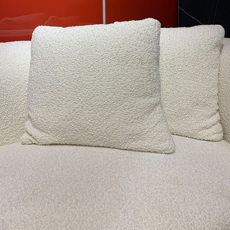 Ultra-Modern Polyester Blend Tight Back Sofa 27.56"High Tuxedo Arm Sofa