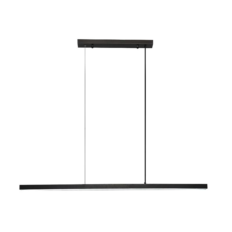 Nordic Modern Style Island Lamp Simple LED Ceiling Chandelier for Dine Room