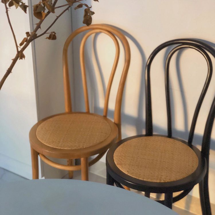 Eigentijdse stijl massieve houten stoel Windsor achterzijde keuken eetstoelen