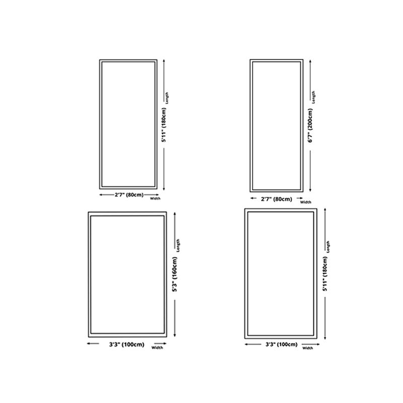 Beige Modern Rug Polyester Graphic Rug Non-Slip Backing Rug for Home Decor