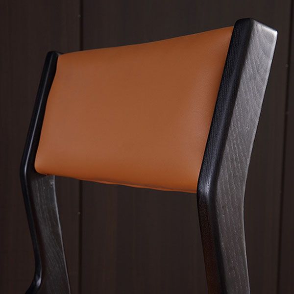Estilo moderno que cena la cocina de las sillas de madera que cena la silla lateral sin brazos