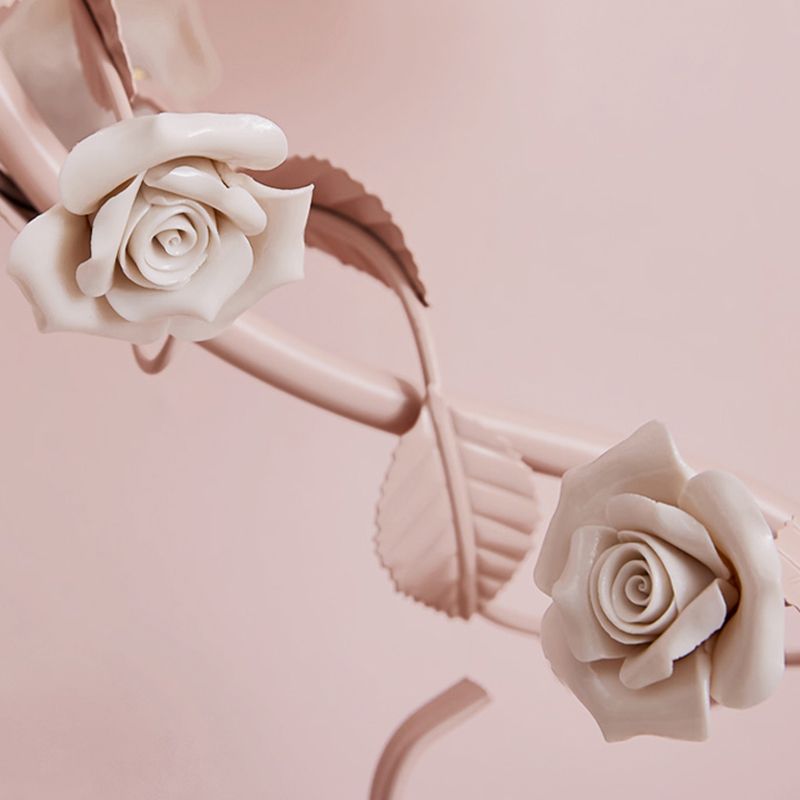 1 Light Drum Table Lighting Modern Style Glass Table Lighting for Bedroom