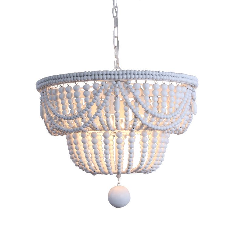 Perle lustre luminaire luminaire vintage berge d'éclairage pour le restaurant