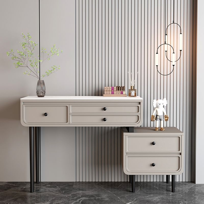 Luxurious Make-up Vanity 3/5 Drawers Stain Resistant Dresser