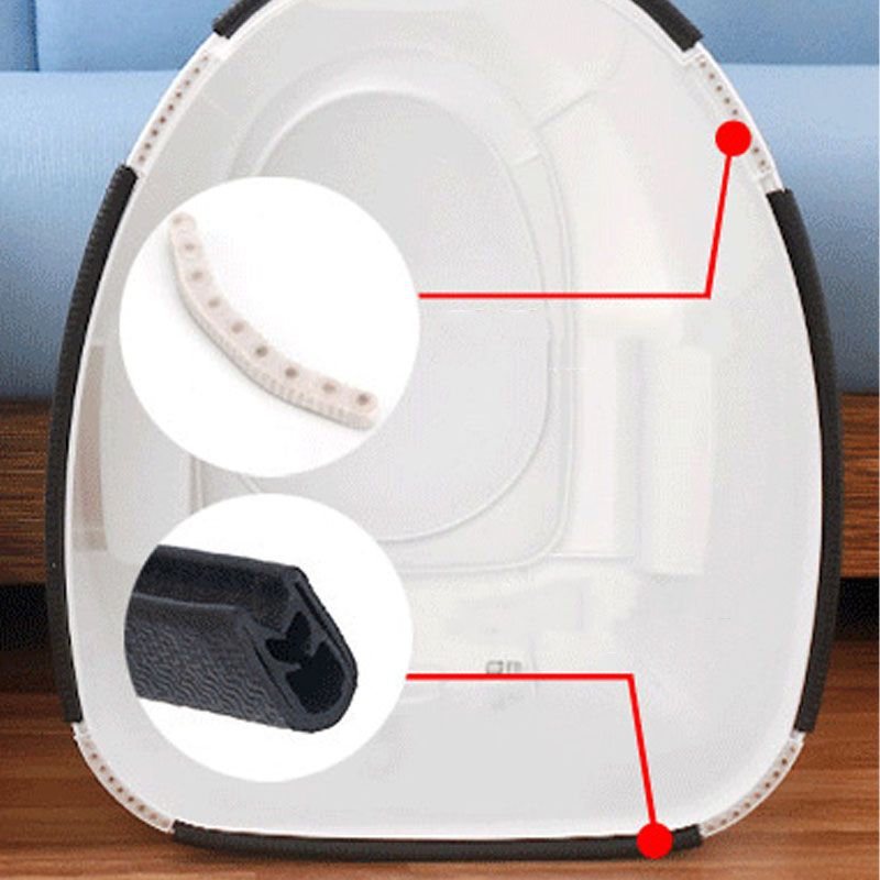 Contemporary Plastic Toilet Floor Mounted Toilet Bowl with Seat for Bathroom