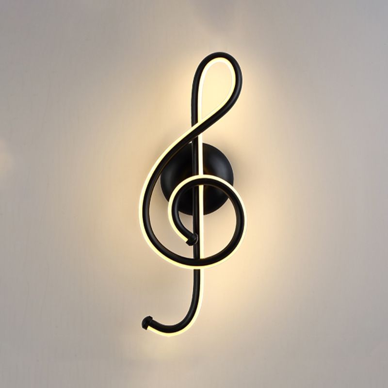 Moderner Stil Metall Wandleuchte lineare Form LED -Wandleuchte für Schlafzimmer