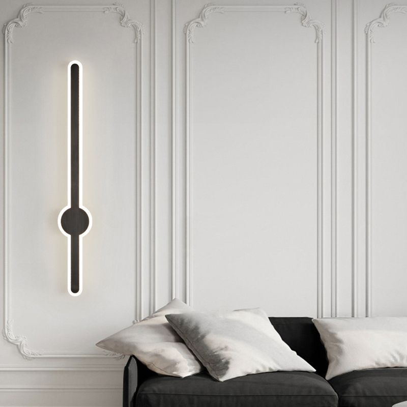 Metal Linear Vanity Wall Lights Modern 1-Light Vanity Wall Light Fixtures