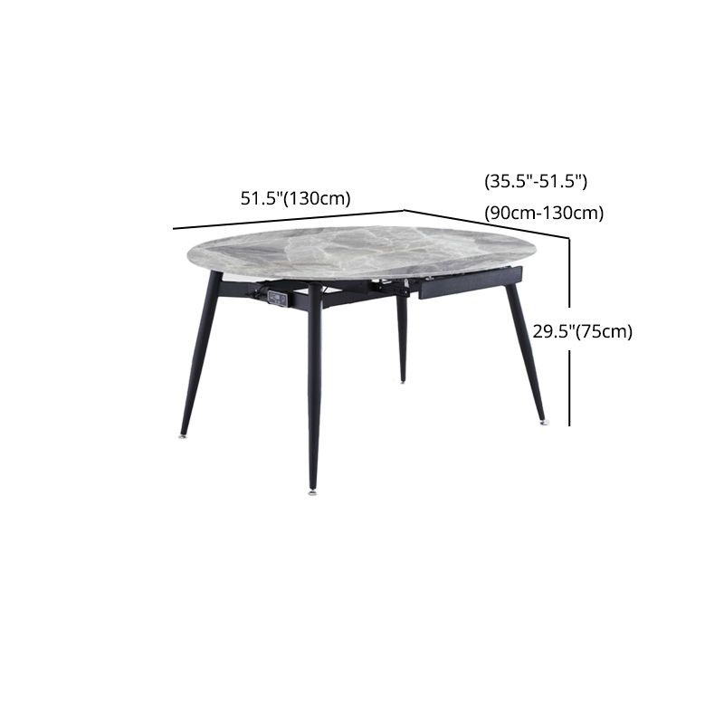 Modern 1/4/5/7 Pieces Dining Set Sintered Stone Dining Table Set for Home