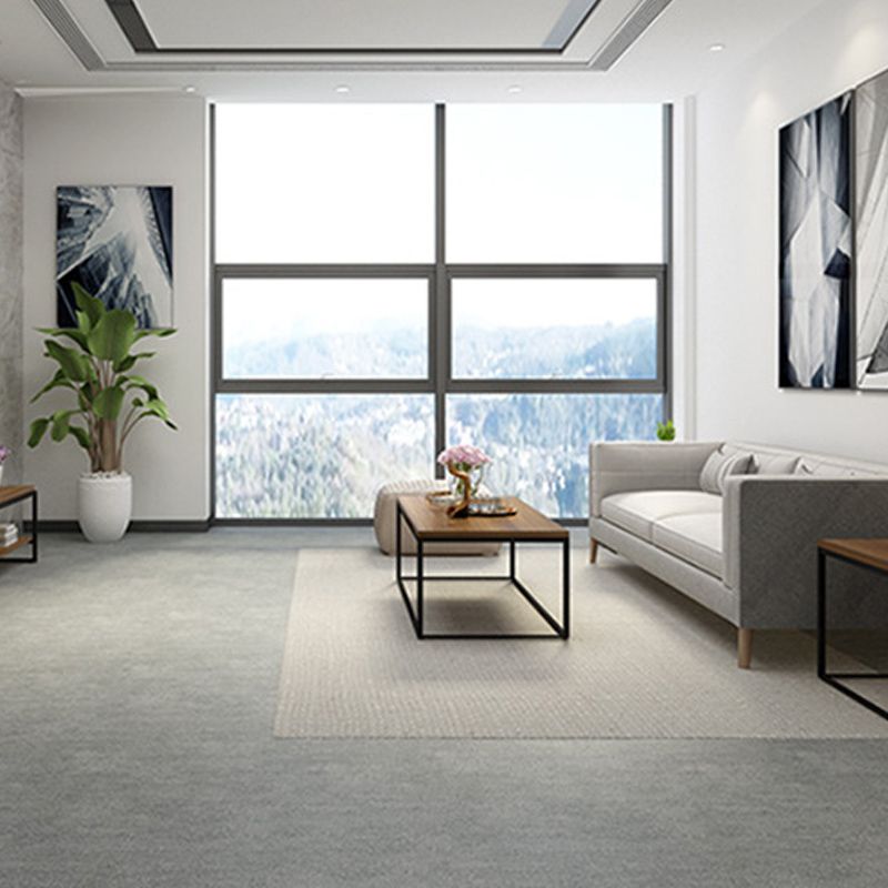 17.7" Tall Wooden Rectangle Top Coffee Table Iron Frame Base Cocktail Table