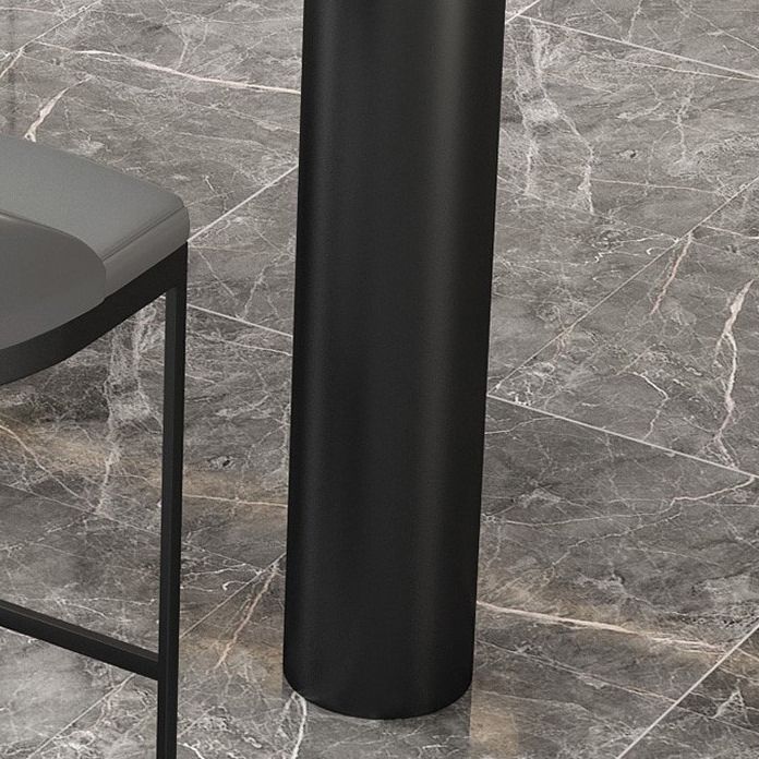 Modern 1/2/3 Pieces Bar Table Set Stone Counter Table with High Stools for Kitchen