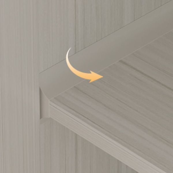 Modern Aluminum Multifunctional Wardrobe Freestanding Wardrobe with Self Close Drawers