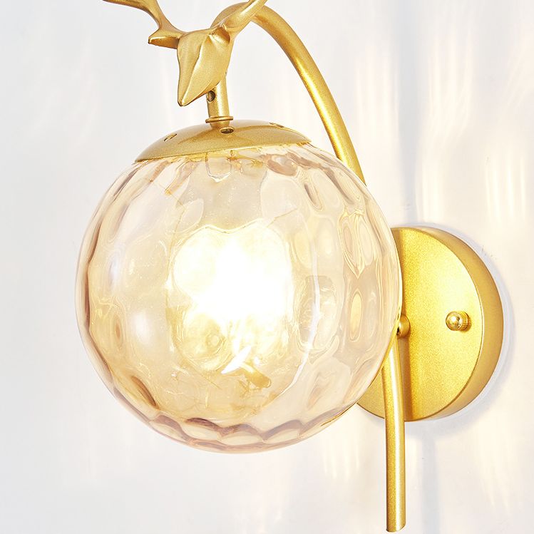 Modern Creative Style Global Wall Light Sconce Glass 1 Sconces Light