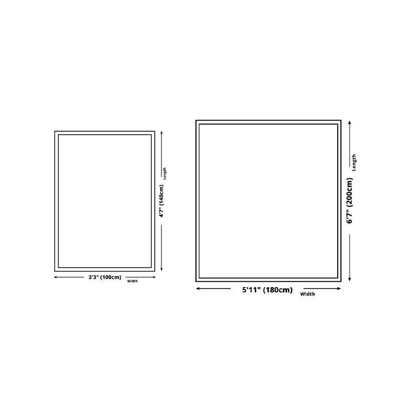 Dark Beige Modern Rug Polyester Geometric Rug Washable Rug for Drawing Room