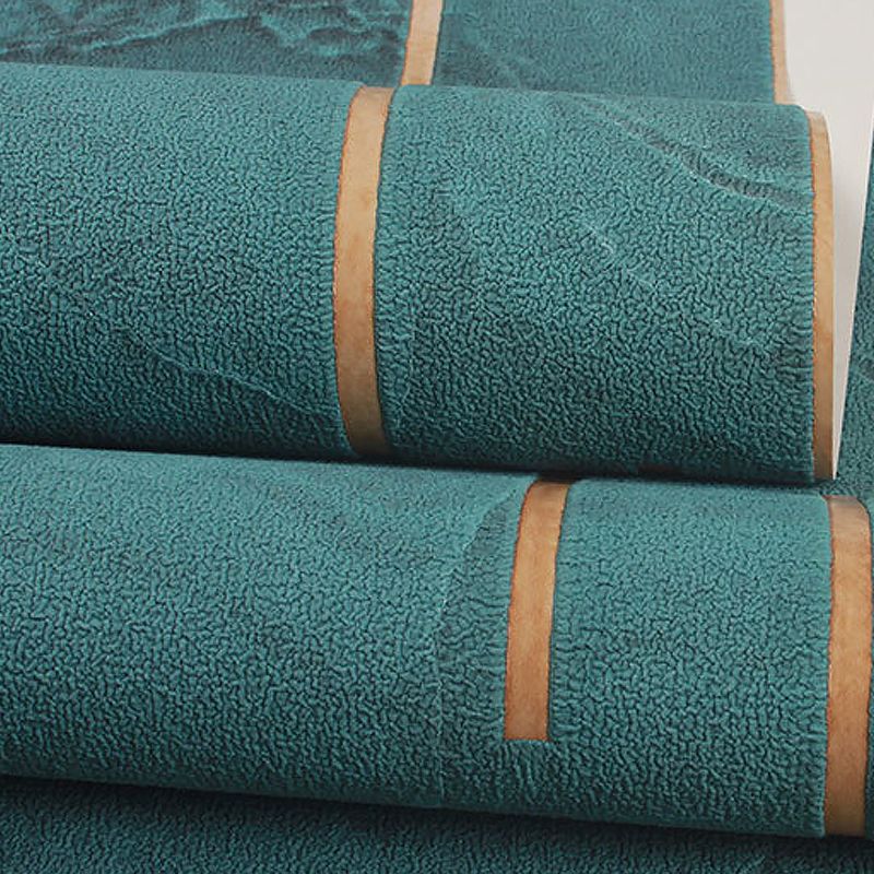 Dark Color Stripes Wallpaper Roll Non-Woven Material Wall Art for Living Room, 54.2-sq ft