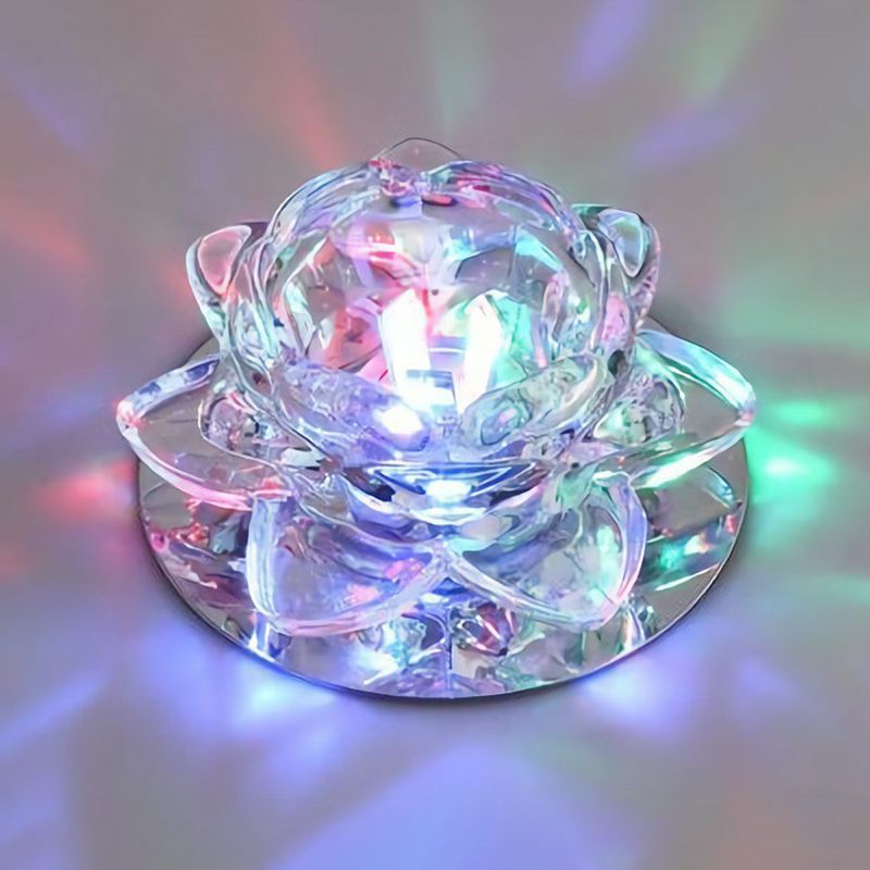 Plafonnier encastré moderne à LED Lotus pour salon