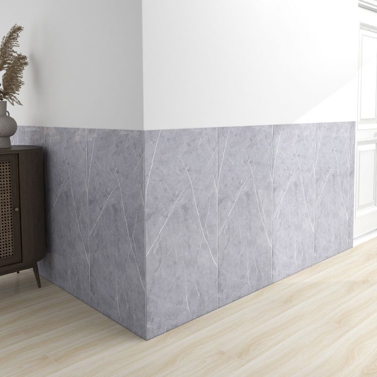 Polygon Peel and Stick Backsplash Tile PVC Peel and Stick Tile for Kitchen and Bathroom