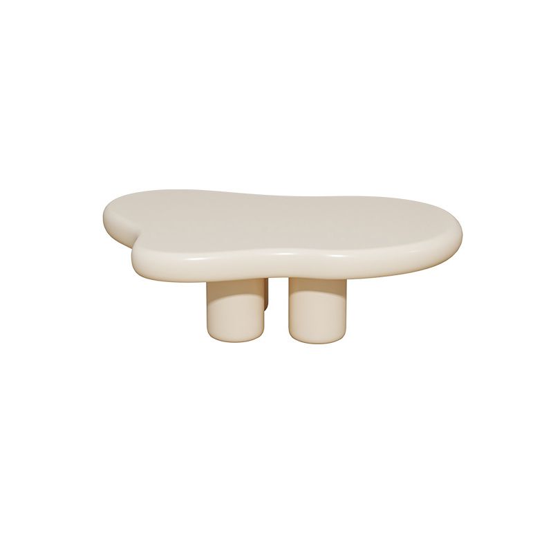 4 Legs Coffee Table Geometric Wood Coffee Coffee or End Table