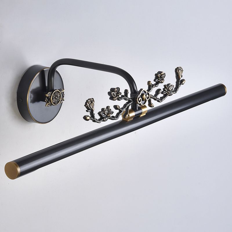 Brass LED Wall Sconce Indoor Wall Sconce Lighting with Acrylic Shade for Bathroom