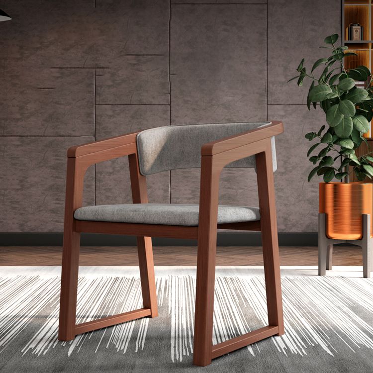 Modern Style Dining Chairs Solid Wood Side Chairs for Dining Room