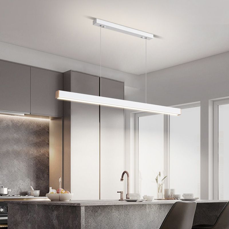 LED Island Lamp Noordige moderne stijl aluminium eetkamer hanglampje