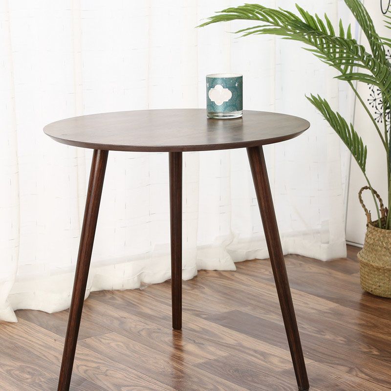 Scandinavian Sofa Side Accent Table Tri Pin Side Table Round Side End Table